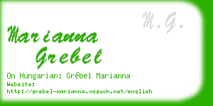 marianna grebel business card