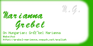marianna grebel business card